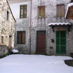 Snow on the Courtyard